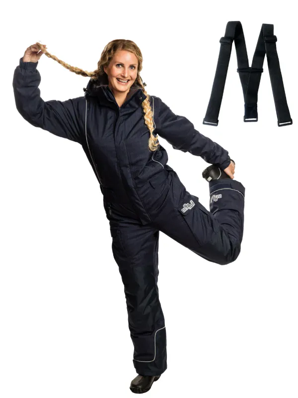 Varmedress Marine Dame + seler - Pakketilbud