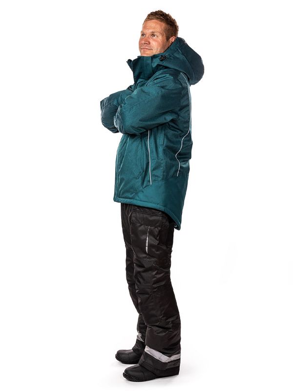 Hoppin Vinterjakke Sjøgrønn Herre