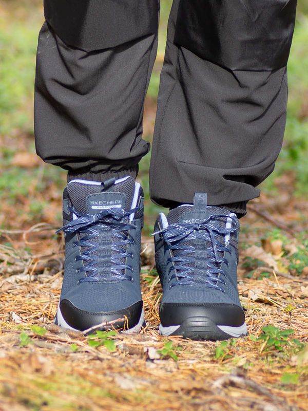 Skechers Relaxed Fit Trego Trail Marine Dame - Vanntett