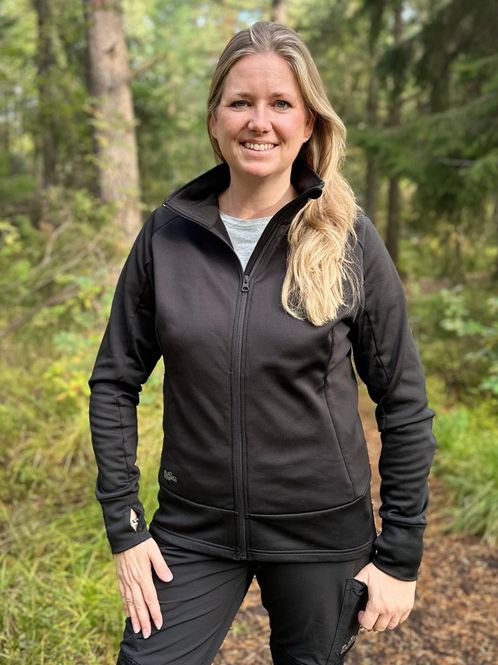 Hovedbilde Hoppin Teknisk Jakke Svart Dame