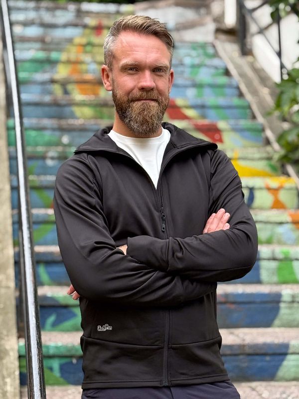 Hoppin Teknisk Jakke Svart Herre