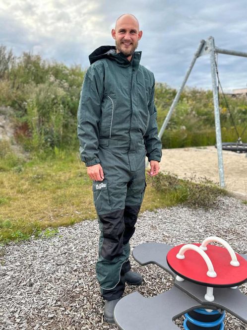 Hovedbilde Hoppindressen Grønn Herre