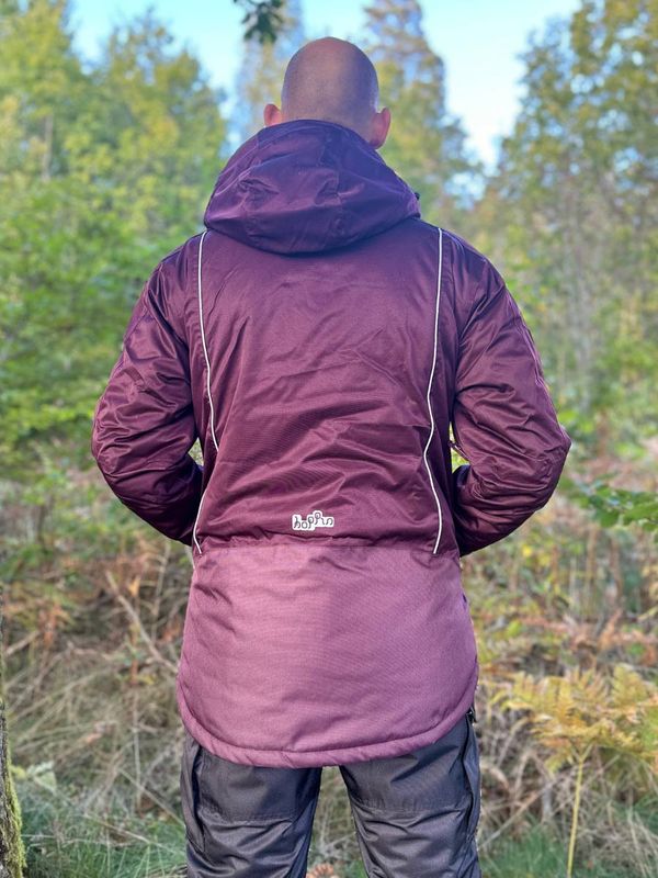 Hoppin vinterjakke Aubergine Unisex