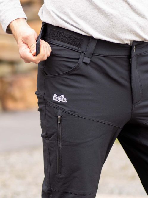 Hovedbilde Hoppin Shorts Lang Svart Herre