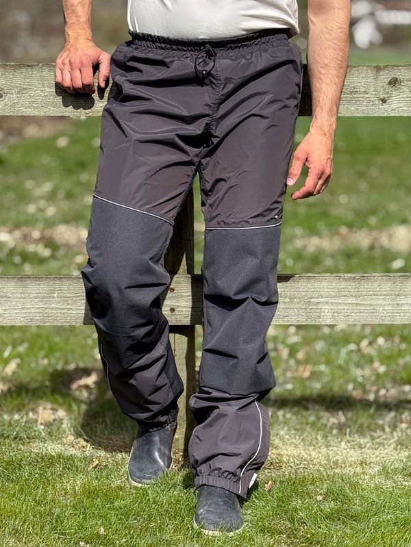 Hoppin Overtrekksbukse Grå Herre