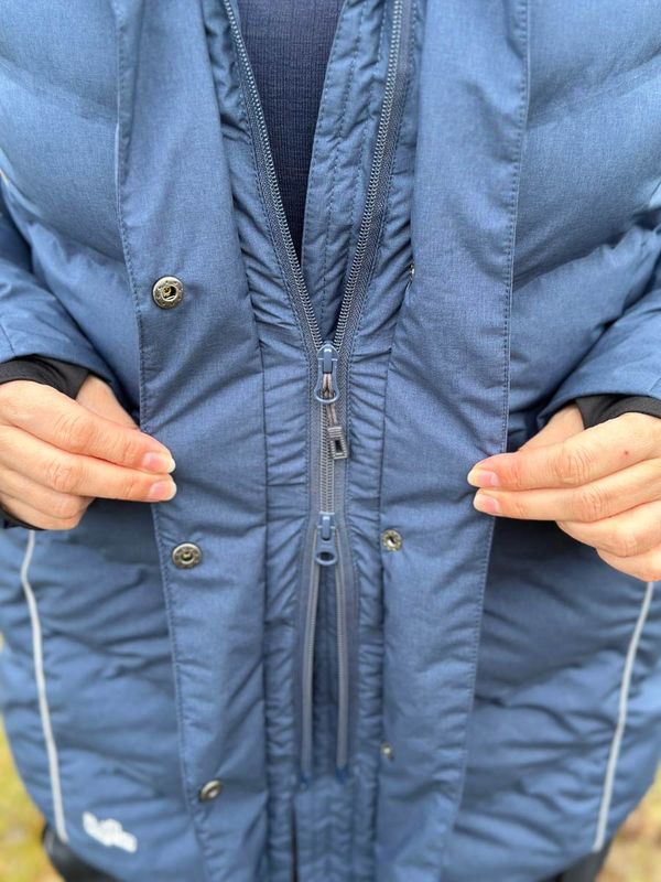 Hoppin Boblejakke Skyggeblå Dame