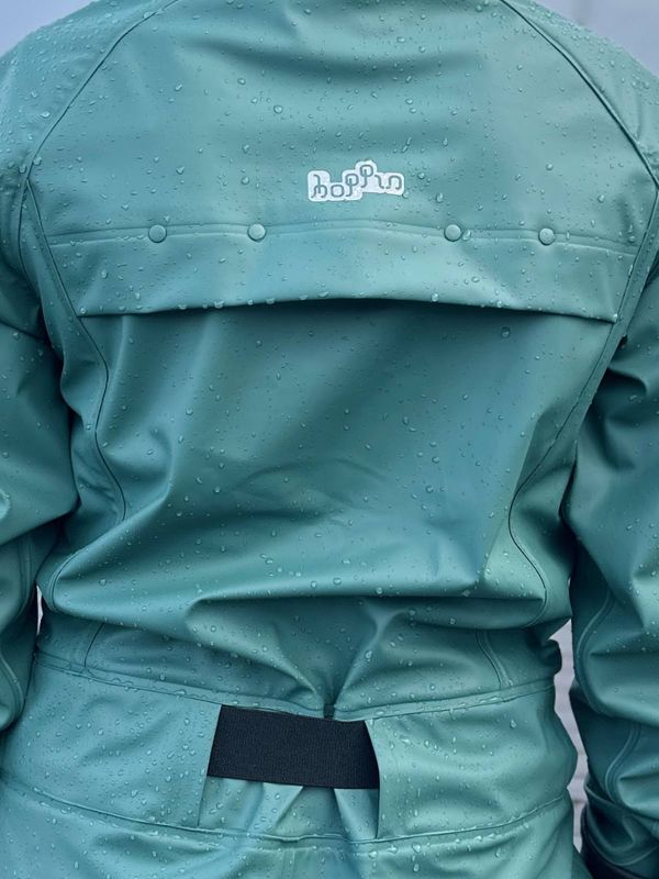 Robust PU Regndress Grønn Dame