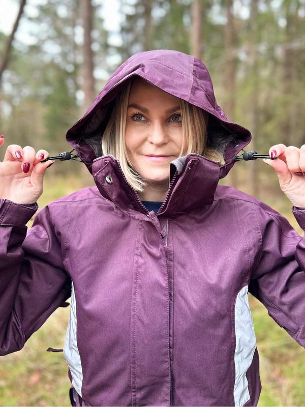 Premiumdressen Aubergine Dame