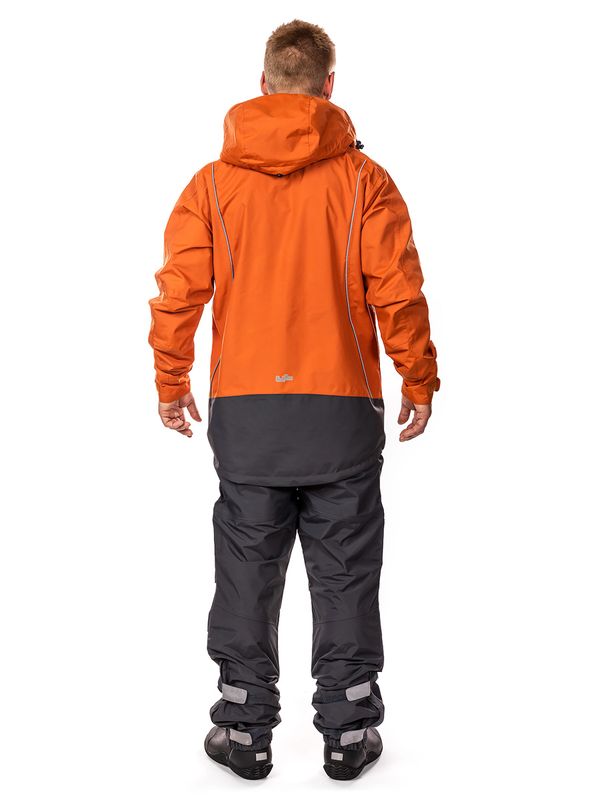 Hoppin Allværsjakke Brent Orange Herre