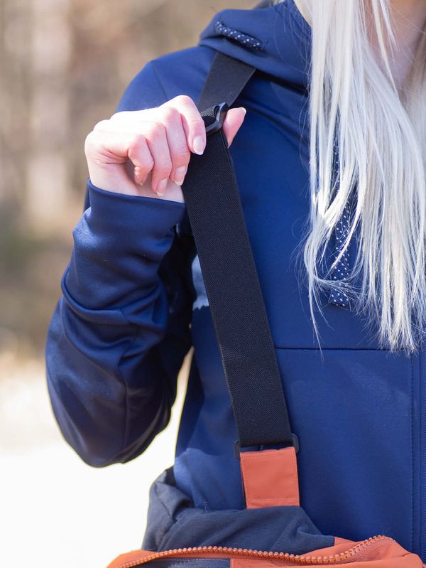 Allværsdressen Brent Orange/Grå - Kjeledress til Dame