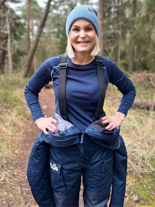 Hovedbilde Varmedress Marine Dame + seler - Pakketilbud