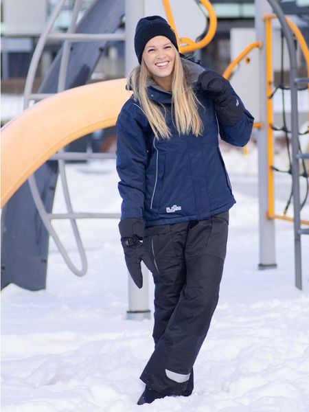 Hovedbilde Todelt Vinterdress Marine og Svart Dame - Jakke og bukse