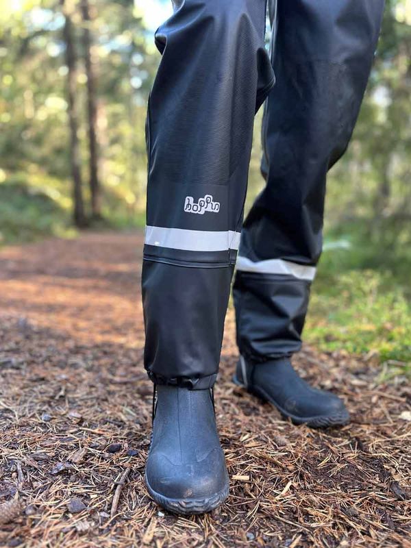 Robust PU Regnselebukse Svart Dame